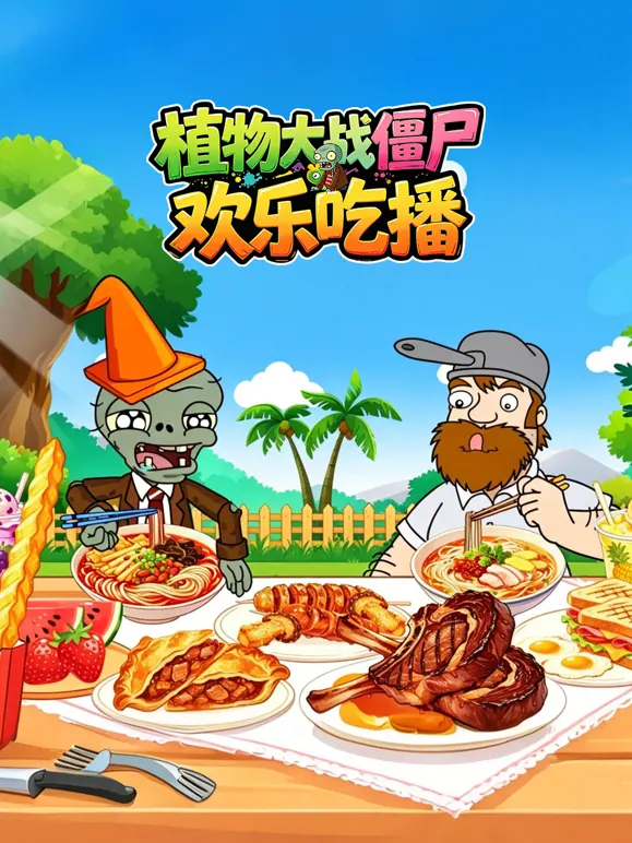 植物大战僵尸欢乐吃播